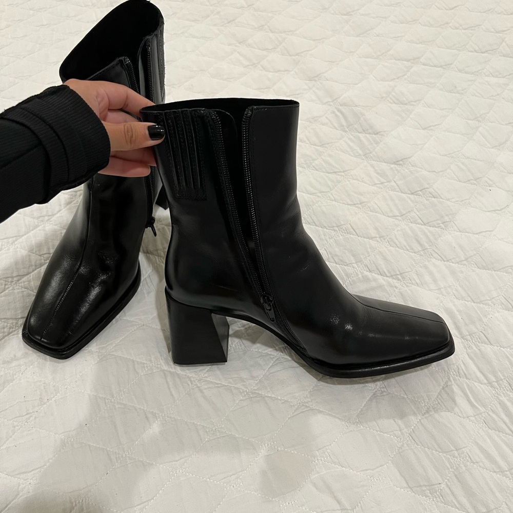 Jeffrey Campbell Geist Square Toe Boot